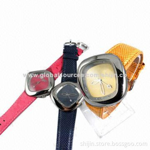Women watches with cloth band, fashionable, environmental, OEM, China manufacturer